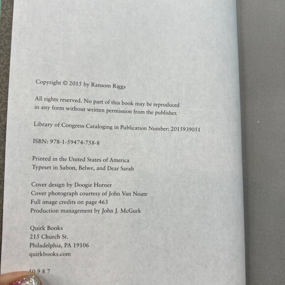 Bundle Miss Peregrine's Peculiar Children Books Hollow City Summer Reading - Picture 5 of 10